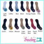 SNAP BUTTON - EIGHT SHAPE-LEATHER-11CM(MULTICOLOR)